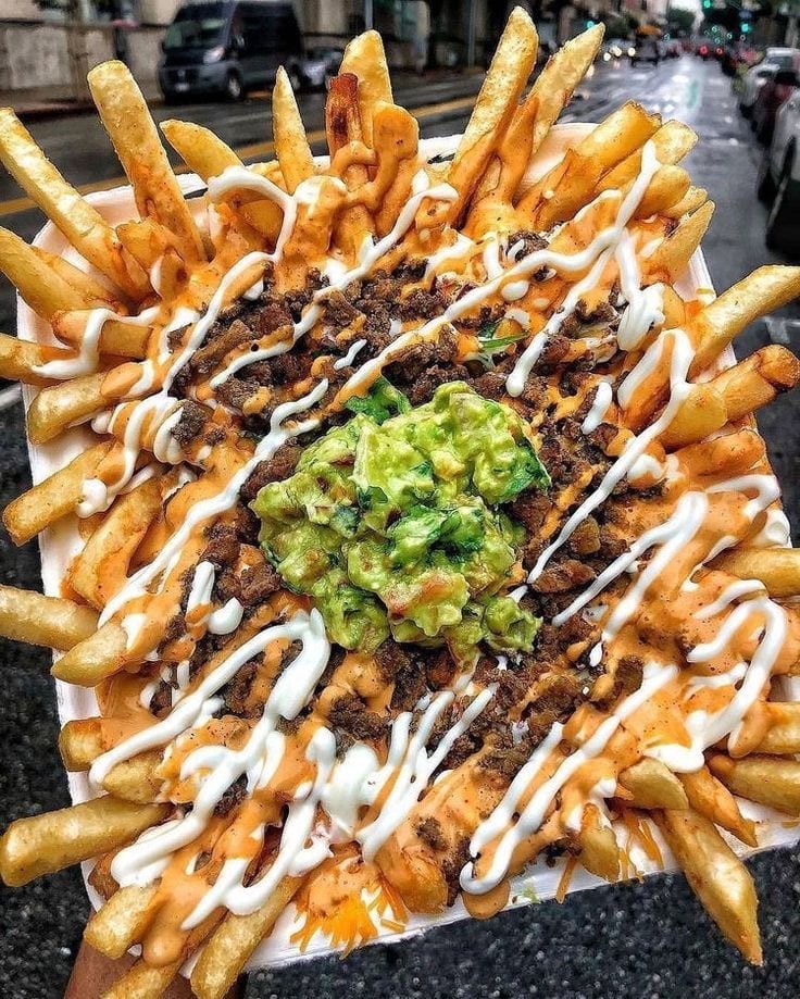 Create Your Own Loaded Fries.